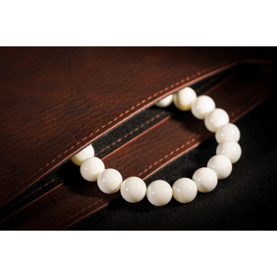 白砗磲手链 White Tridacna Bracelet