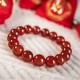 红玛瑙手链 Red Agate Bracelet