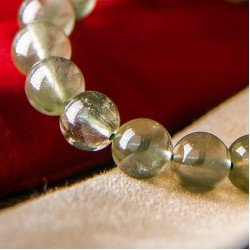 绿发晶手链 Green Rutilated Quartz Bracelet