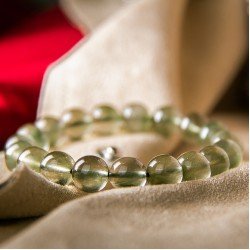 绿发晶手链 Green Rutilated Quartz Bracelet