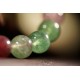 绿红草莓晶手链 Green And Red Strawberry Quartz Bracelet