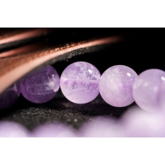 薰衣草紫晶手链 Lavender Amethyst Bracelet 薰衣草紫晶手链 Lavender Amethyst Bracelet
