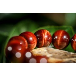 红虎眼石手链 Red Tigerite Bracelet 红虎眼石手链 Red Tigerite Bracelet