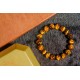 黄虎眼石手链  Yellow Tigerite Bracelet (14mm)