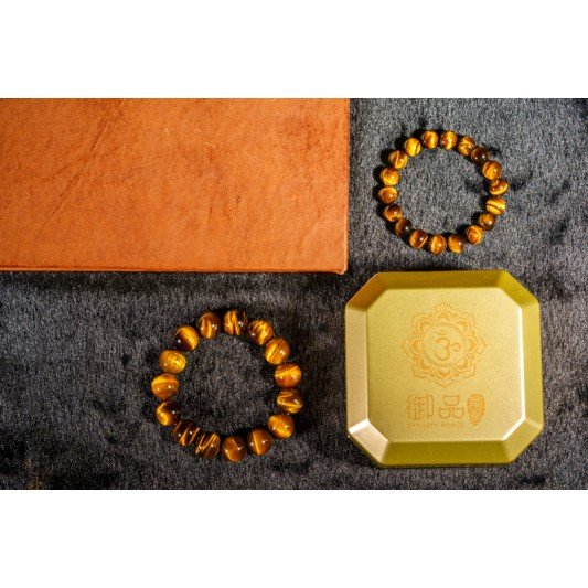 黄虎眼石手链 Yellow Tigerite Bracelet 黄虎眼石手链 Yellow Tigerite Bracelet