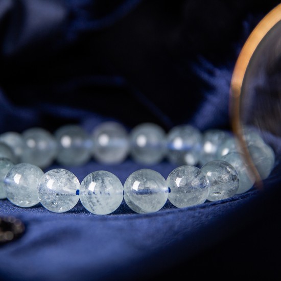 高等海蓝宝手链 High Grade Aquamarine Bracelet