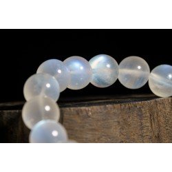 高等蓝月光手链 Blue Moonstone Bracelet