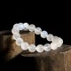 高等蓝月光手链 Blue Moonstone Bracelet