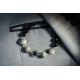 黑曜石+鹰眼石手链 Mix Crystal Bracelet (Obsidian + Hawk's eye)