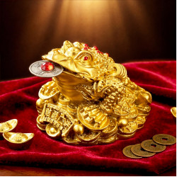 招财金蟾 GOLDEN PROSPERITY TOAD 