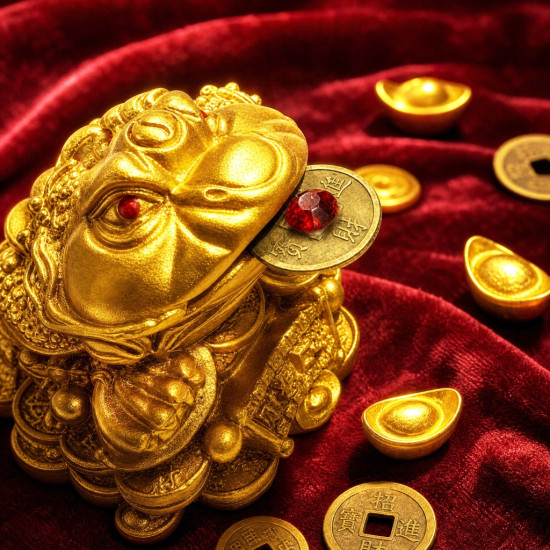 招财金蟾 GOLDEN PROSPERITY TOAD 招财金蟾 GOLDEN PROSPERITY TOAD