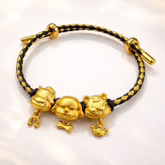 三合贵人生肖手绳 Three Match Zodiac Lucky Rope 三合贵人生肖手绳 Three Match Zodiac Lucky Rope