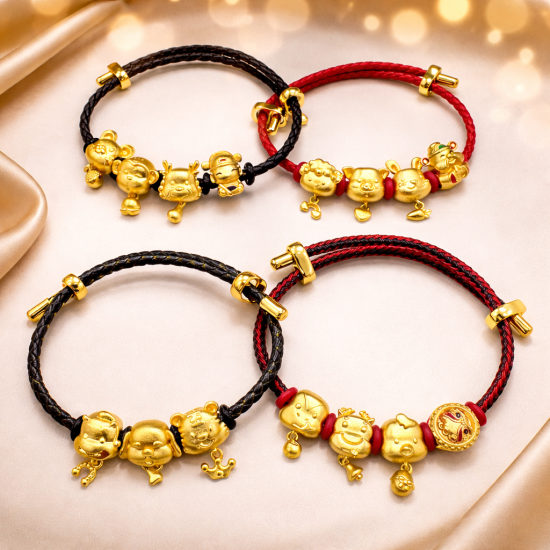 三合贵人生肖手绳 Three Match Zodiac Lucky Rope 三合贵人生肖手绳 Three Match Zodiac Lucky Rope