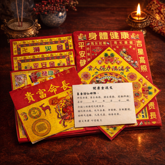 健康金(5包) Healthy Joss Paper(5 Packs) 健康金(5包) Healthy Joss Paper(5 Packs)