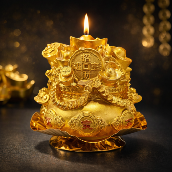 广纳鸿福酥油烛 EMBRACING ABUNDANCE CANDLE 广纳鸿福酥油烛 EMBRACING ABUNDANCE CANDLE