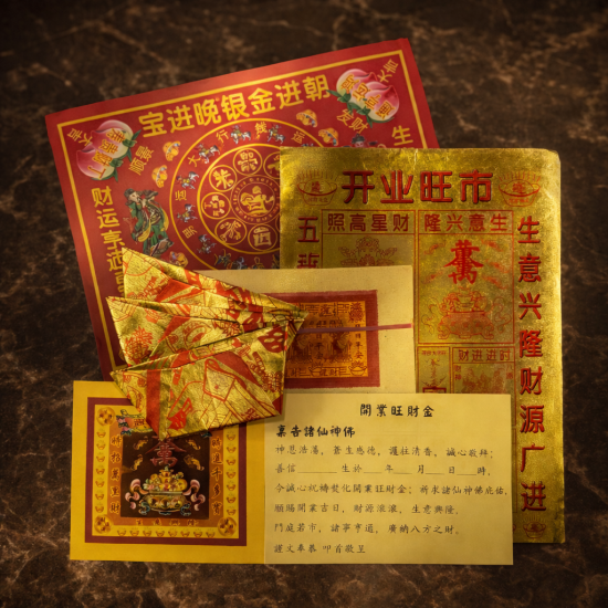 开业旺财金 (5包) BUSINESS PROSPER JOSS PAPER (5 PACKS) 开业旺财金 (5包) BUSINESS PROSPER JOSS PAPER (5 PACKS)