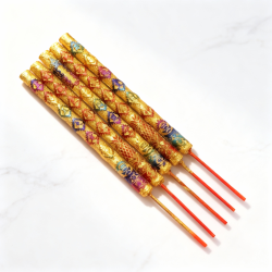 福海五方地主金香 FIVE EARTH DEITIES JOSS STICK - GOLD