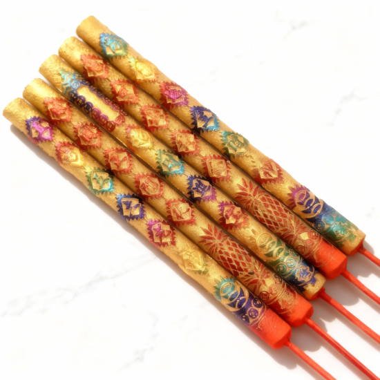 福海五方地主金香 FIVE EARTH DEITIES JOSS STICK - GOLD 福海五方地主金香 FIVE EARTH DEITIES JOSS STICK - GOLD