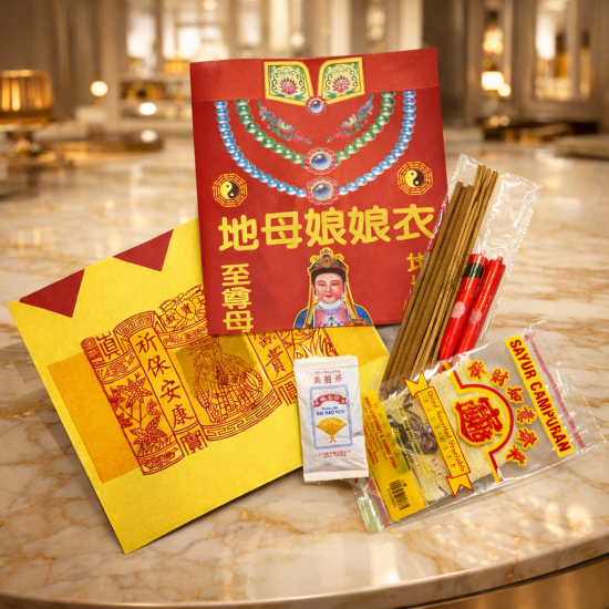 福海后土拜料 Goddess Of Earth Joss Paper 福海后土拜料 Goddess Of Earth Joss Paper