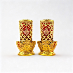 福海招财进宝对烛 FORTUNE CANDLE SET