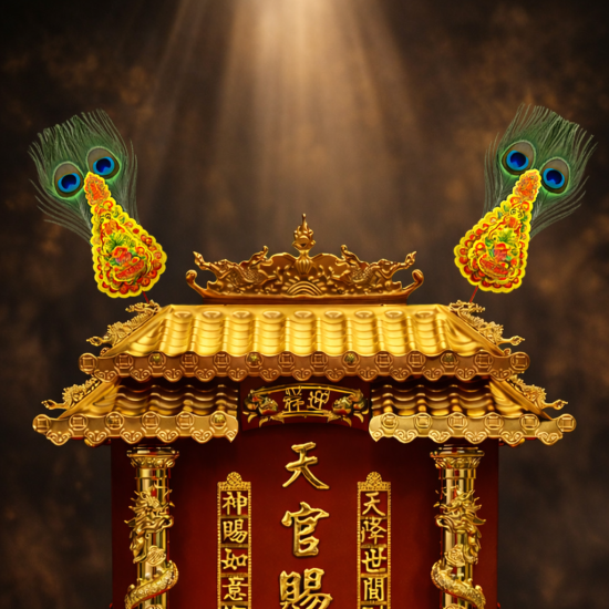 福海旺财金花 *小号 GOLDEN FORTUNE EMBLEM 福海旺财金花 *小号 GOLDEN FORTUNE EMBLEM