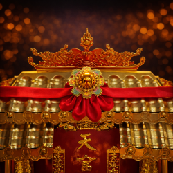 福海龙珠绣球 * 小号 RED FORTUNE ORL