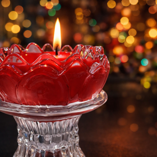 莲花开运酥油烛*红 PROSPEROUS LOTUS CANDLE *RED 莲花开运酥油烛*红 PROSPEROUS LOTUS CANDLE *RED