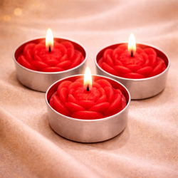 莲花酥油芯 *红 LOTUS CANDLE *RED 莲花酥油芯 *红 LOTUS CANDLE *RED