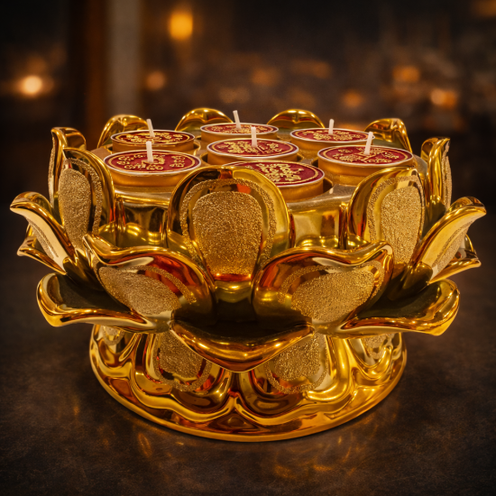黄金七星宝烛 GOLDEN SEVEN STAR TREASURE CANDLE
