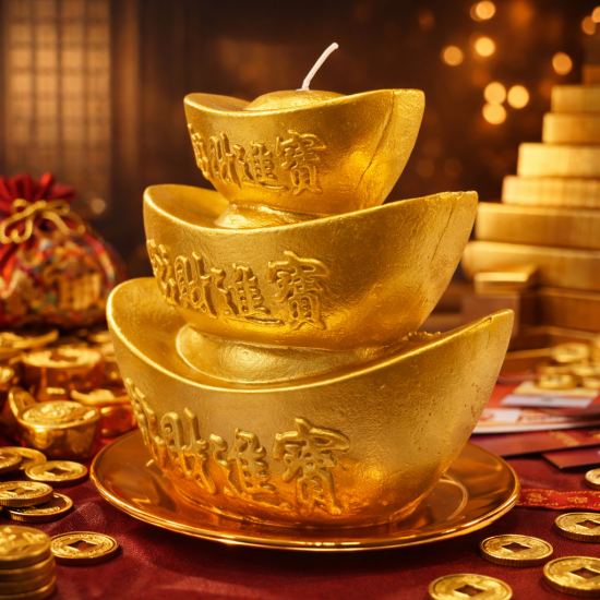 财富节节高酥油烛 TREASURE CANDLE 财富节节高酥油烛 TREASURE CANDLE