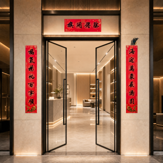 2027 商业春联 Spring Festival Couplets / Business 2027 商业春联 Spring Festival Couplets / Business