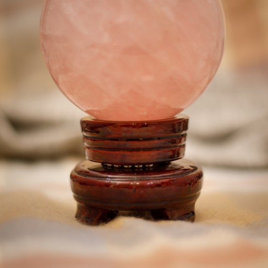 粉水晶球 Rose Quartz Ball 