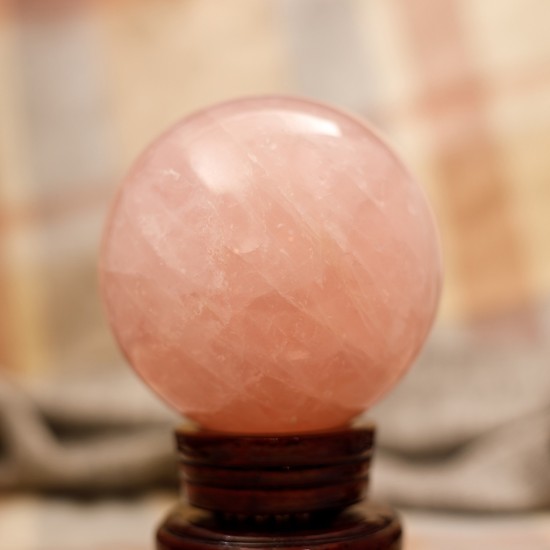 粉水晶球 Rose Quartz Ball 