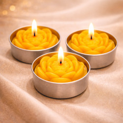 莲花酥油芯 *黄 LOTUS CANDLE *YELLOW 莲花酥油芯 *黄 LOTUS CANDLE *YELLOW