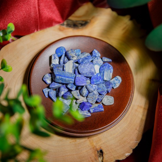 消磁碎水晶：青金石 Tumbled Lapis Lazuli