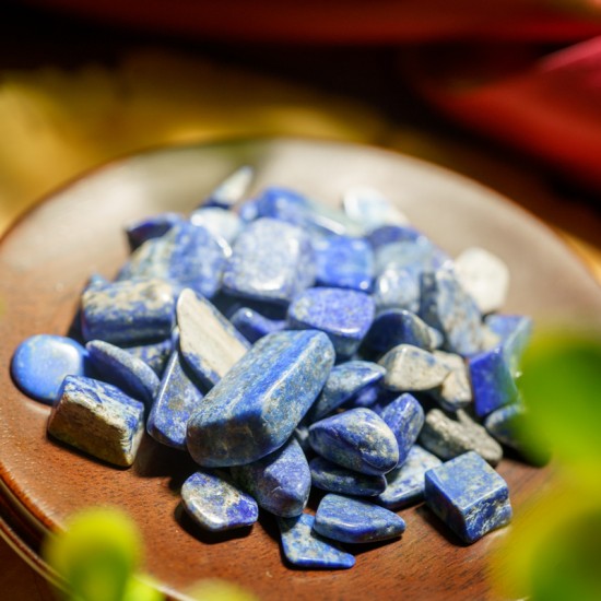 消磁碎水晶：青金石 Tumbled Lapis Lazuli