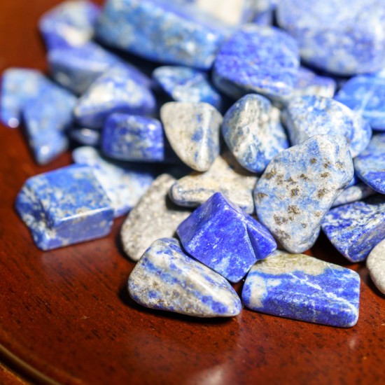 消磁碎水晶：青金石 Tumbled Lapis Lazuli