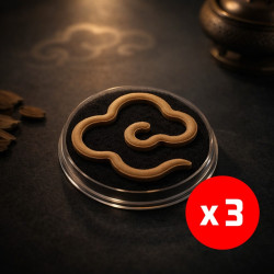 祥云檀香片 (3个) AUSPICIOUS SANDALWOOD CHIPS (3PCS)