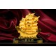 一帆风顺 (小)  Safe Sailing Ship (Golden Sanded) - Small Sized