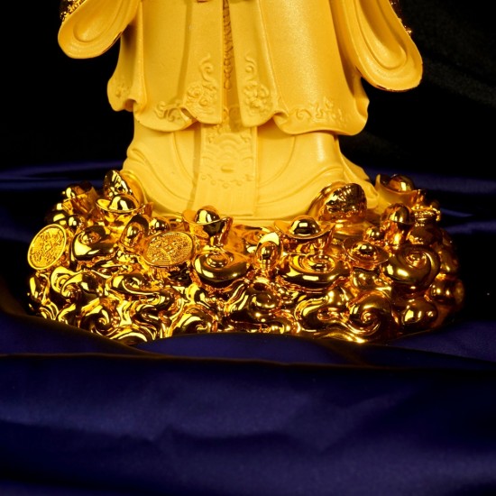 三星聚财 / 金沙福禄寿 Fortune / Golden Sanded Three Auspicious Lucky Star Gods