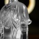 古法琉璃观音 Avalokitesvara Clear Statue (Ancient Glazed Glass)