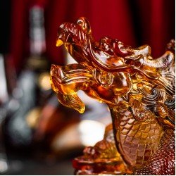 古法琉璃龙龟（大） Ancient Glazed Glass Turtle Dragon (Big Sized)