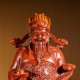 吉祥三星福禄寿 Three Auspicious Lucky Star Gods (Wood Carving)