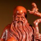 吉祥三星福禄寿 Three Auspicious Lucky Star Gods (Wood Carving)