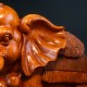 大象 - 吉祥旺财赐福  Auspicious Prosperity Blessed Elephant (Wooden Material)