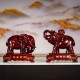 大象 - 平安吉祥 （特小)  Elephant of Auspicious, Wishful and Safeness (Shine Wooden Material) - Extra Small