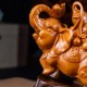 大象 - 旺财纳福  Absorber Prosperous Wealth Elephant (Wooden Material)