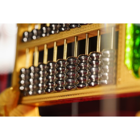 如意镀金算盘 Golden Wishful Abacus (Golden Coating)