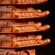 开运文昌塔(木色) Scholar Pagoda (Wooden Material)