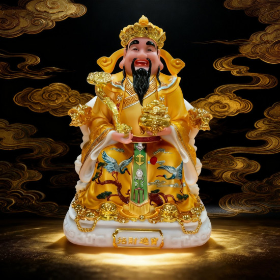 鹤耀乾坤财神爷 / 小